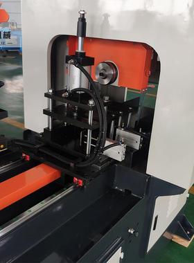 全自动伺服切管机 数控送料切割无毛刺450CNC金属方管圆管切管E18