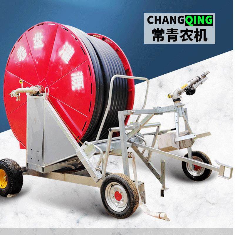 喷灌机农用浇地用卷式排灌机绞盘式农田浇地排灌设备灌溉水肥