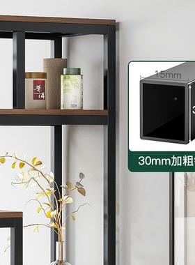 G552 G57铁艺博古架现简约新断中式隔摆件架多宝阁茶展示代柜茶室