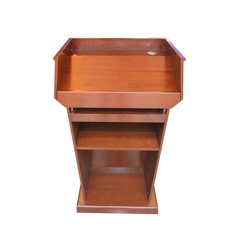 可咨定酒店演质讲台客台宾台讲台木演演讲台2讲台立式迎演实木讲