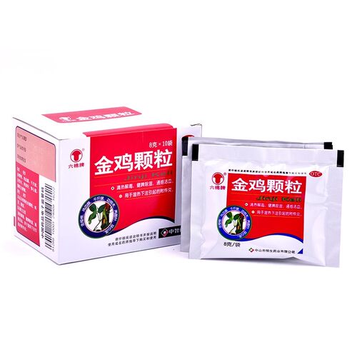金鸡颗粒六棉牌 8g*10袋/盒