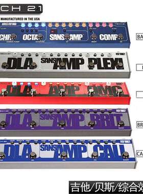 吉迷TECH21 BASS Fly Rig5 RK5单块音箱模拟电吉他贝司综合效果器