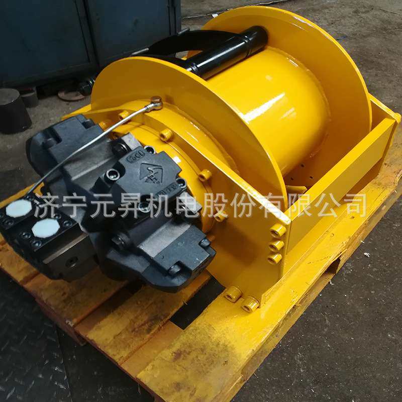 拉木头改装吊重用液压绞盘单绳拉力20吨绞车制造提升拖拽用卷扬机