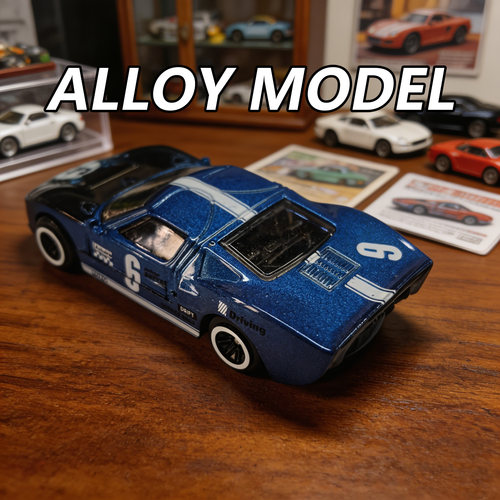 164合金福特GT40仿真车模