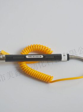 K型表面热电偶黄色弹簧线表面探头直柄式NR-81531B