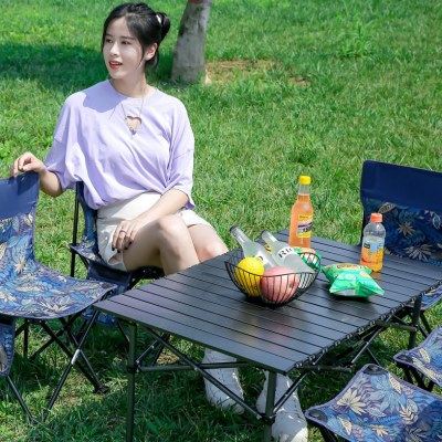 户外折叠桌子碳钢合金蛋卷桌椅露营野餐桌便携式全套装备用品桌椅,户外/登山/野营/旅行用品,户外桌子,淘宝优惠券,粉丝福利购,淘宝优惠卷