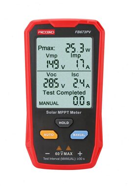 新款UT673PV 800W太阳能板MPPT光伏组件功率测试仪 光伏板万用表