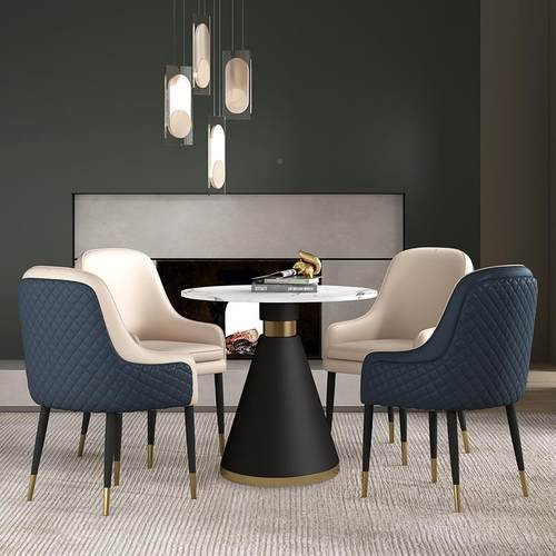 奢轻售楼处部洽桌椅务组合简约现代酒谈522158店会客接待商谈判一