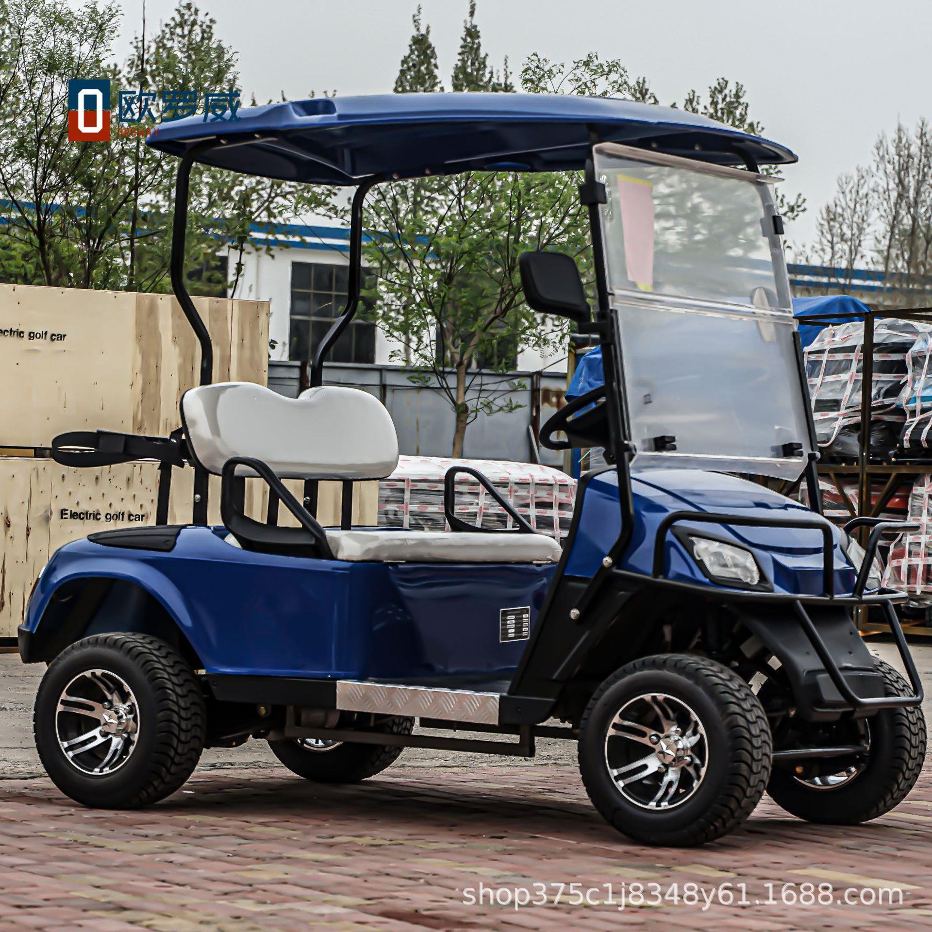 动高尔夫2电座4座68座10座观光olw-lkgf巡逻车景座区酒店高尔车夫