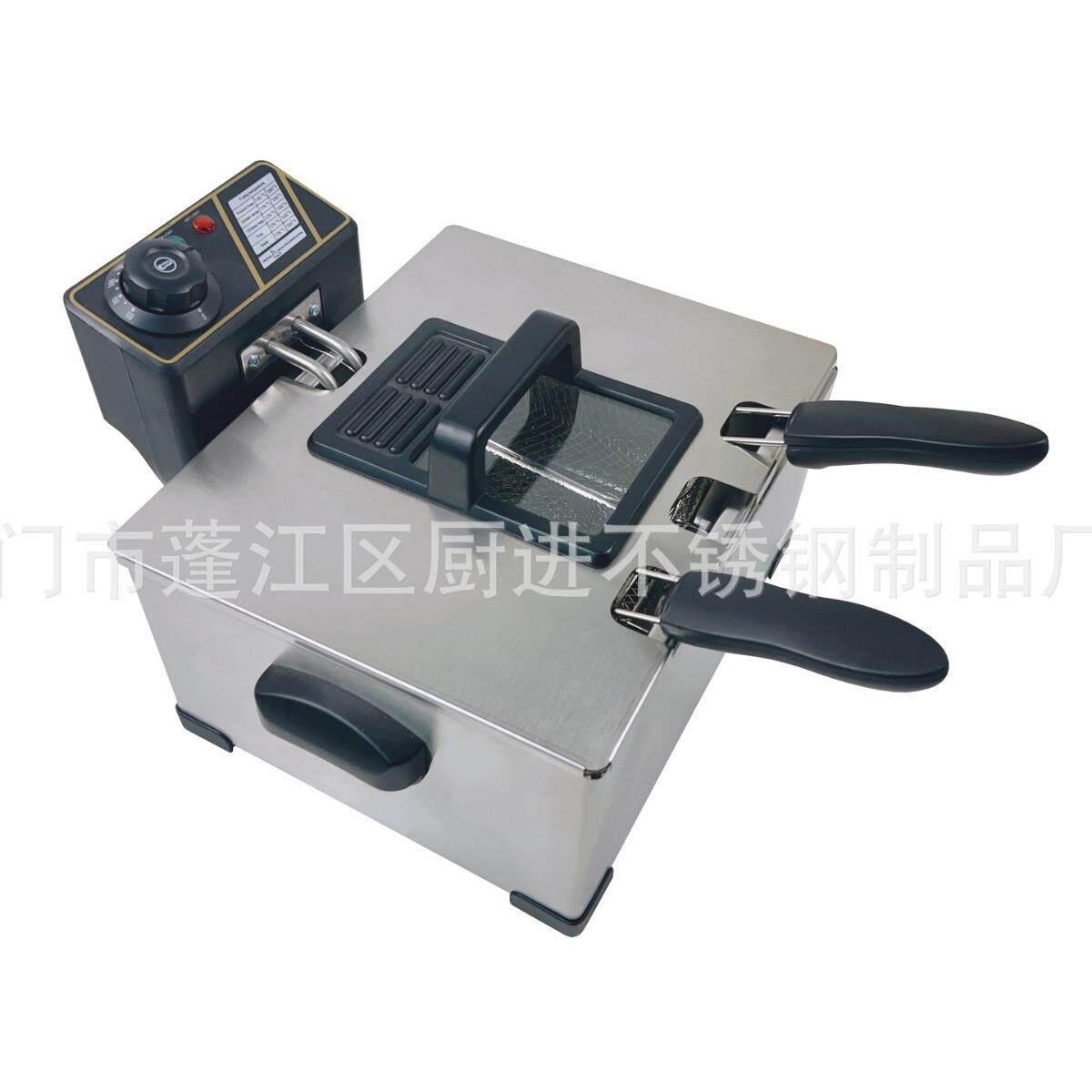 源头厂家/商用5-6升可视窗电炸炉油炸锅电炸锅出口产品可改插头