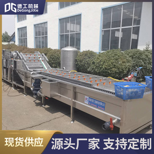果蔬气泡清洗机 商用大虾鸡翅肉类气泡清洗机 酸笋海带脱盐设备