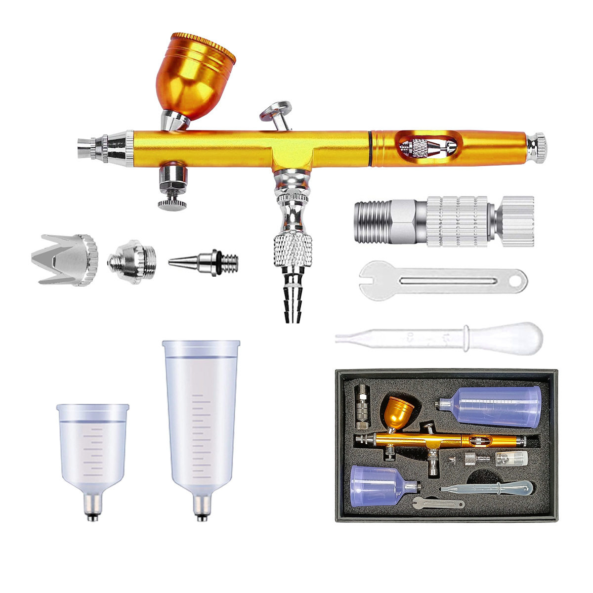 AR180喷笔上色彩绘汽车喷漆笔美工模型美术喷绘笔口径0.3-0.5mm,电子元器件市场,电线扎带/束线带,淘宝优惠券,粉丝福利购,淘宝优惠卷