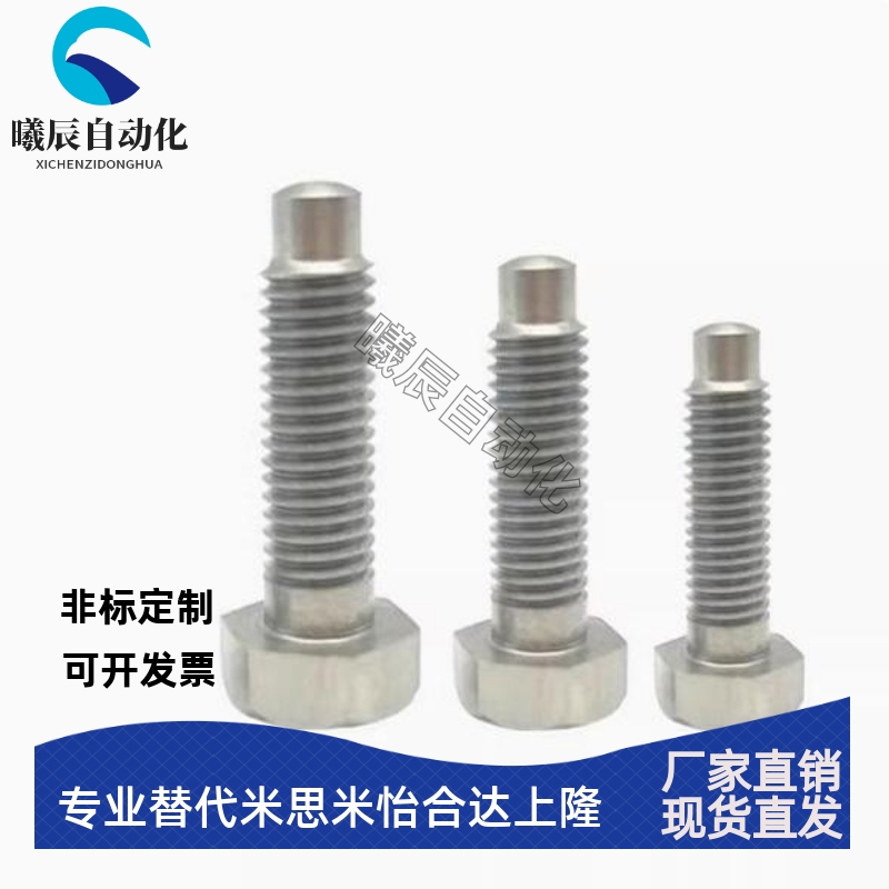 粗牙定位螺栓螺纹前端R型SSTBA4/5/6/8/10/12-20/25/30/60/PBE11