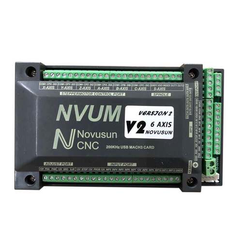 新款USBMACH3接口板6轴控制卡，NVUMCNC控制器