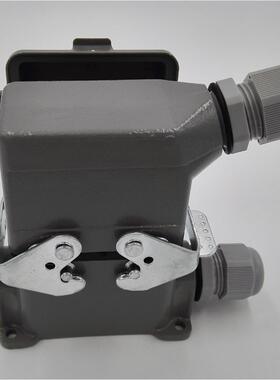 直销重载连接器矩10芯形航空插头大电流连接器HDC-HE-010