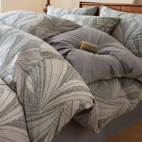 床高端水洗宿舍棉三件套笠四件套被套田园纯棉床品单人床全棉床上