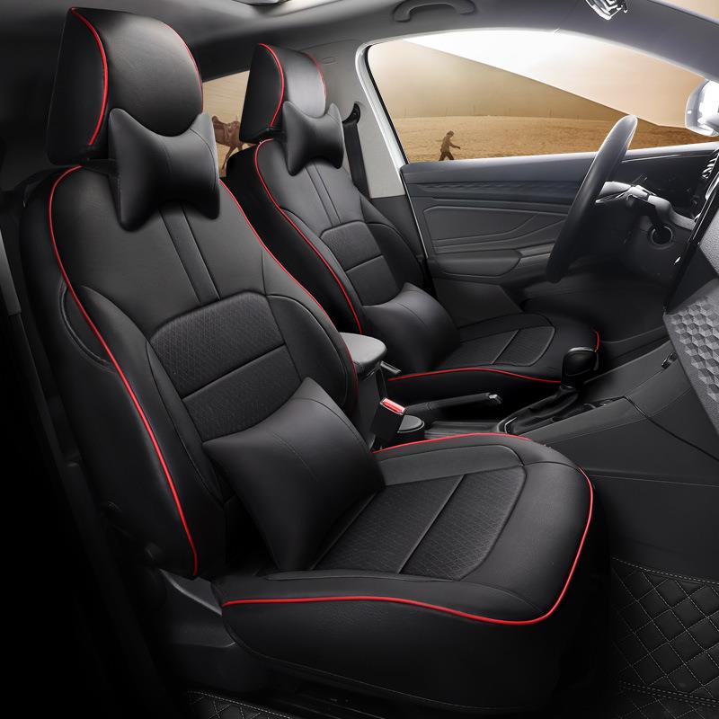 2020新款专车专用捷达XS5汽车坐垫四季通用环保全皮专车专用座套