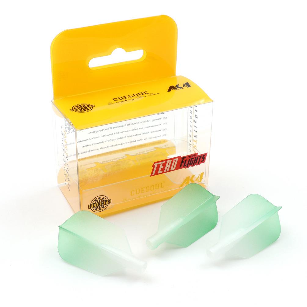 CUESOULTERO系列渐变色AK4旋转瘦长翼镖叶飞镖尾翼套装