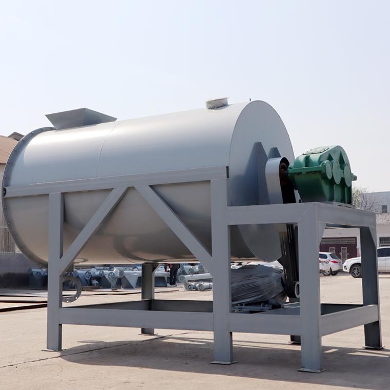 3吨O型腻子粉搅拌机双层螺带干粉涂料混合设备全自动生产机器