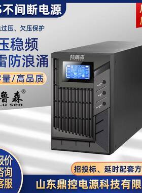 特鲁森TLS1101-SN高频UPS不间断电源1KVA900W标准机内置蓄电池装