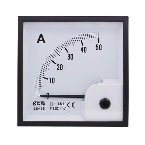 KDSI/康的斯供应方形指针显示电流表BE-96DC10V50A安培表