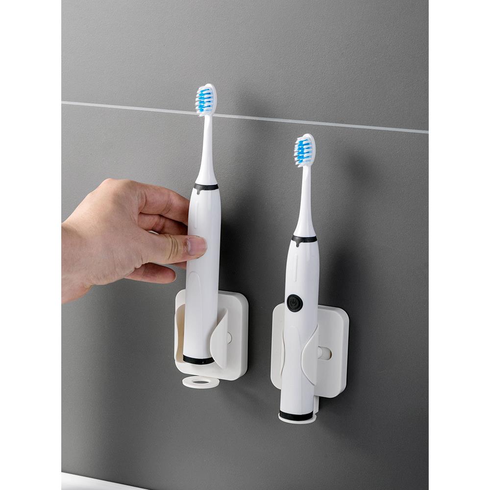 A6L重力感应电动牙刷架壁挂式伸缩牙刷置物架卫生间免钉牙具架