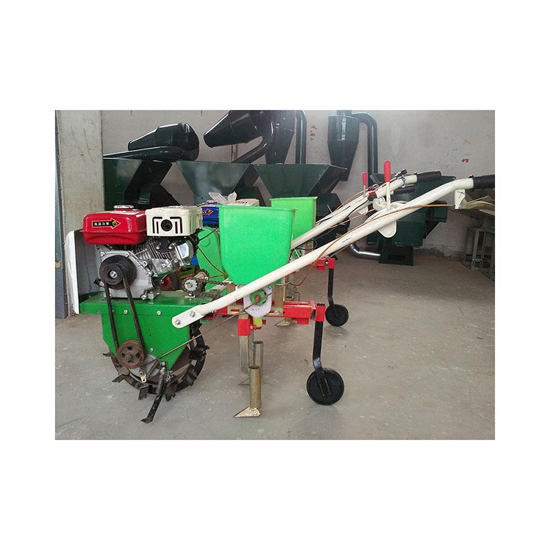 多功能蚕豆播种机小麦汽油条播机新型娃娃菜播种机