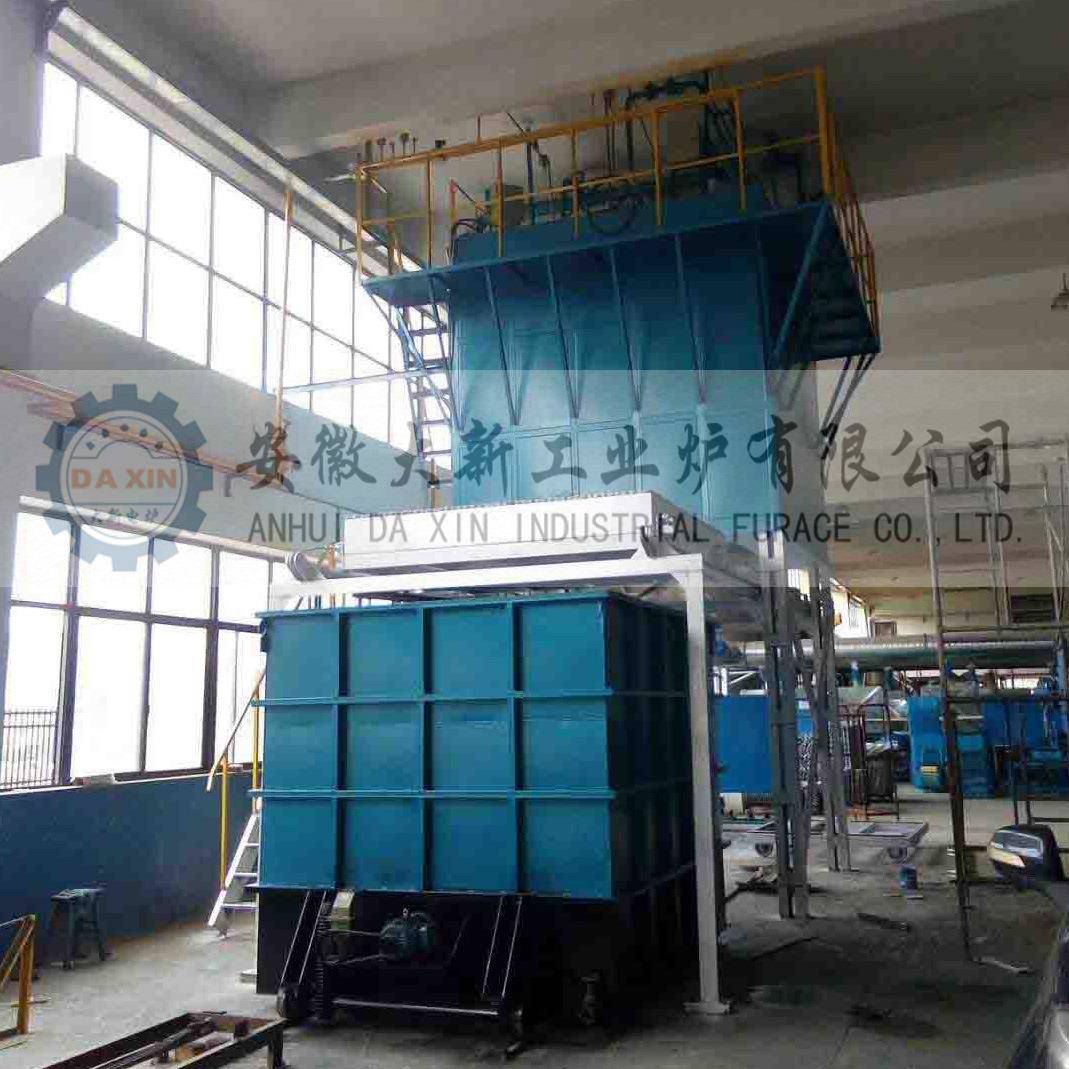 电炉厂设计制造CL-150-6铝合金立式固溶炉