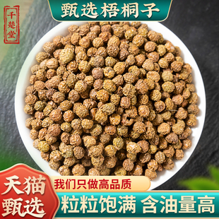 梧桐子500g梧桐树籽中药材正品新鲜干货包邮梧桐籽瓢儿果桐麻豌