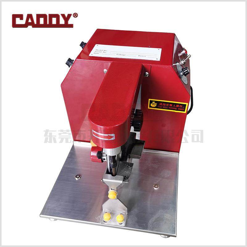 CADDY异形油边机皮革/PU皮带/钱包边缘上色涂油一体机粗轴精密