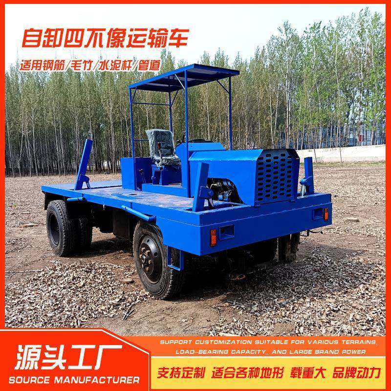 6吨四不像钢筋运输车中置驾驶操作自制平板自卸翻斗车,搬运/仓储/物流设备,其他起重搬运设备,淘宝优惠券,粉丝福利购,淘宝优惠卷