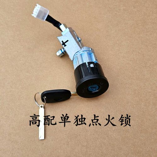 雷丁D50D70D80比德文M6M7宝路达海全电动车车门锁芯点火开关套锁