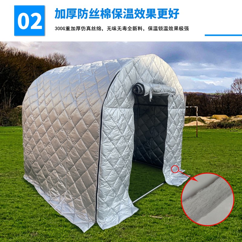 温室花房花棚暖房家用保温棚植物蔬菜大棚骨架过冬季小棚庭院阳台