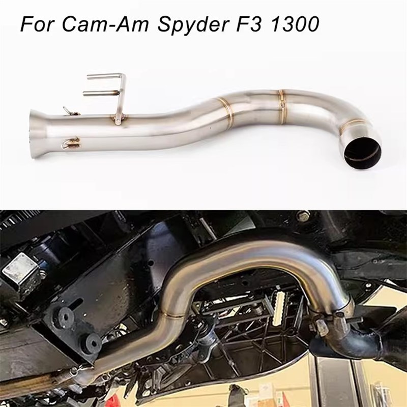 摩托车排气管适用庞巴迪蜘蛛侠 spyder F3 1330 2007-2022