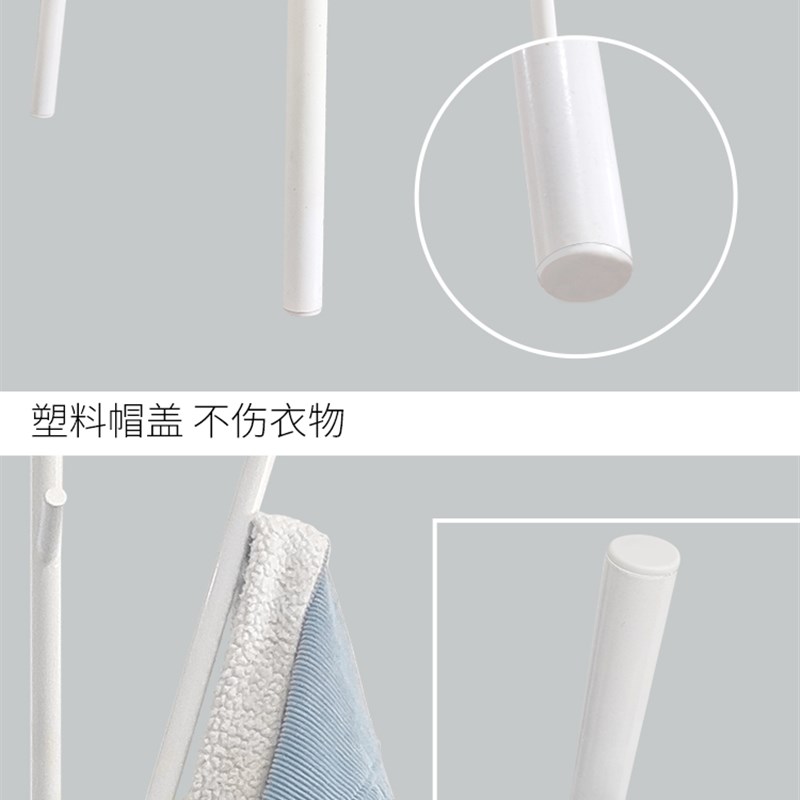 挂衣架落地卧室创意网红衣帽架客厅房间北欧风家用晾衣架简约现代