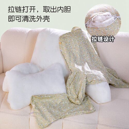 冰丝床头靠垫软包护腰靠枕大靠背孕妇沙发抱枕宿舍床上看书枕头夏