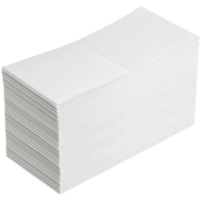折叠三防热敏标签纸100x100不干胶贴纸e邮宝100150热敏纸打印纸