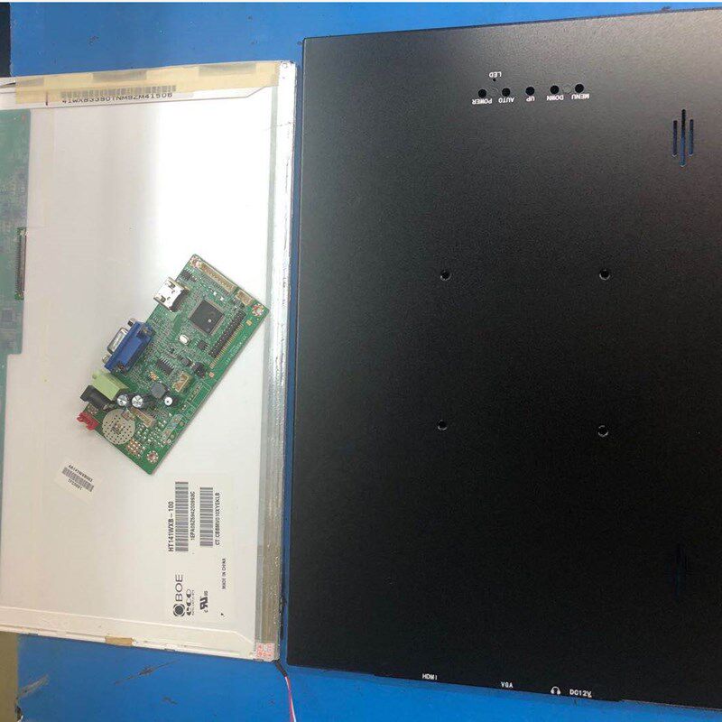11.6寸15.6寸液晶屏HDMI+VGA铝合金外壳游戏便携式DIY金属显示器