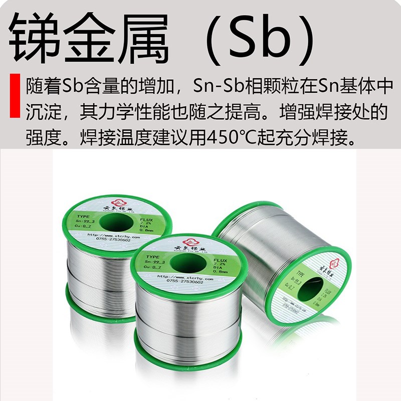 无铅高温焊锡丝熔点260度超高温锡线sn88sb12环保高温锡丝