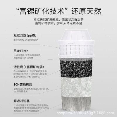 vanni即热式饮水机家用台式净饮机桌面开水饮水器小型净饮一体机