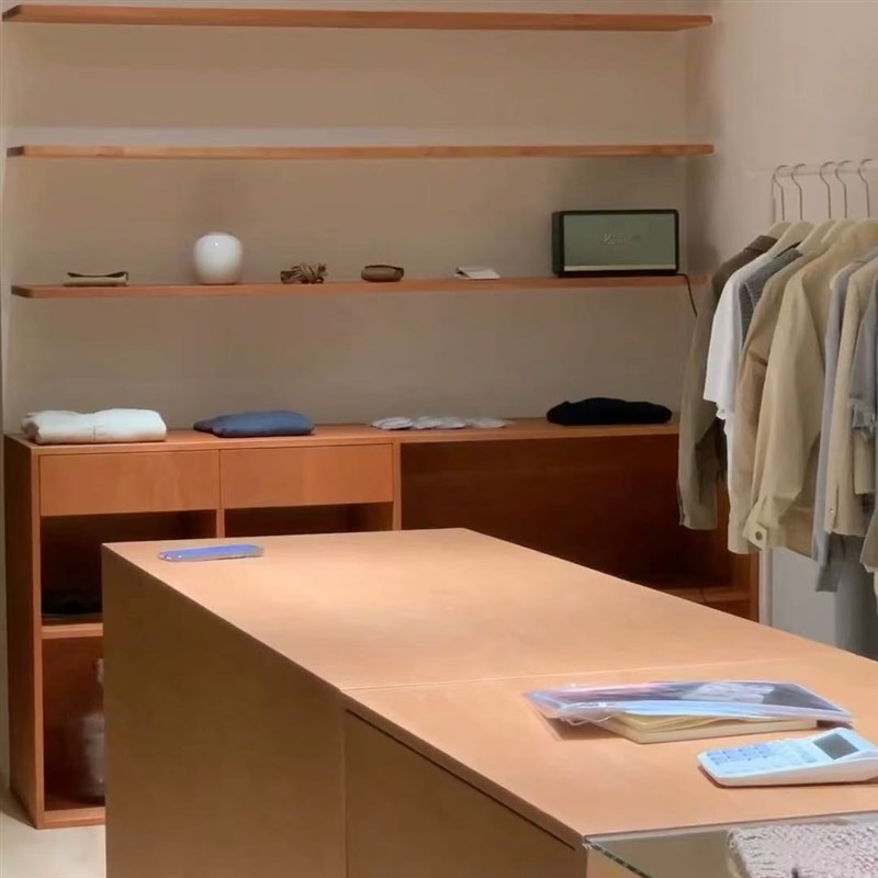 服装店中岛柜展示台女装店美容店吧台柜收银柜台店铺展示柜陈列柜