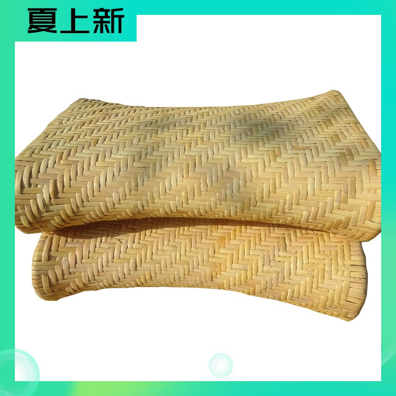 真藤枕头夏天凉枕头印尼天然纯手工藤编空心枕单人送长辈老人实用