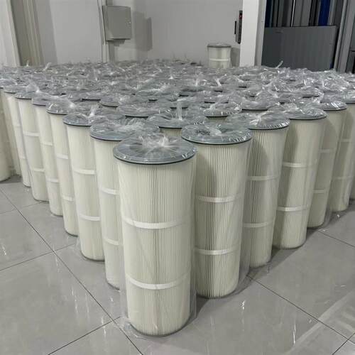 凸缘除尘滤芯325*660防阻燃折叠除尘滤芯抛丸机燃气轮机滤筒