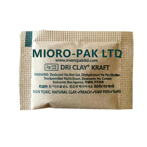 MIORO-PAKLTD霉必清干燥剂鞋帽箱包衣服装电子棕色牛皮纸迈克达2g