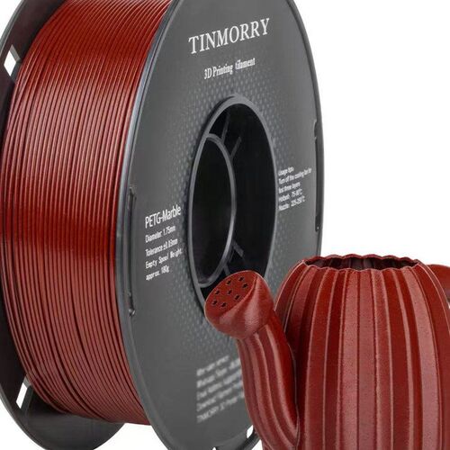 Tinmorry天瑞PETG彷大理石3D打印机耗材1KG装遮层纹