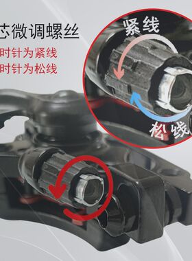 上海凤凰车件登山自行车碟煞器锂电车前后煞车登山车机械夹器配件