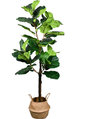 北欧仿真绿植大叶琴叶榕盆栽客厅室内大型植物简约装饰假树龟背竹