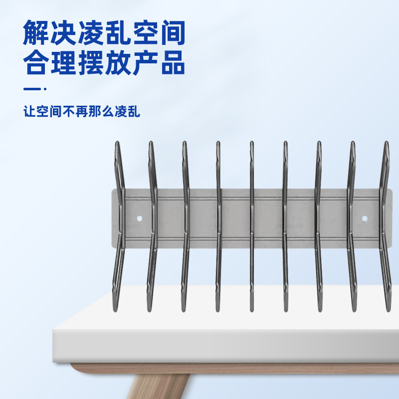全屋定制门板连接件K型金属展架托钩斜插色板支架中山制造家具五图片