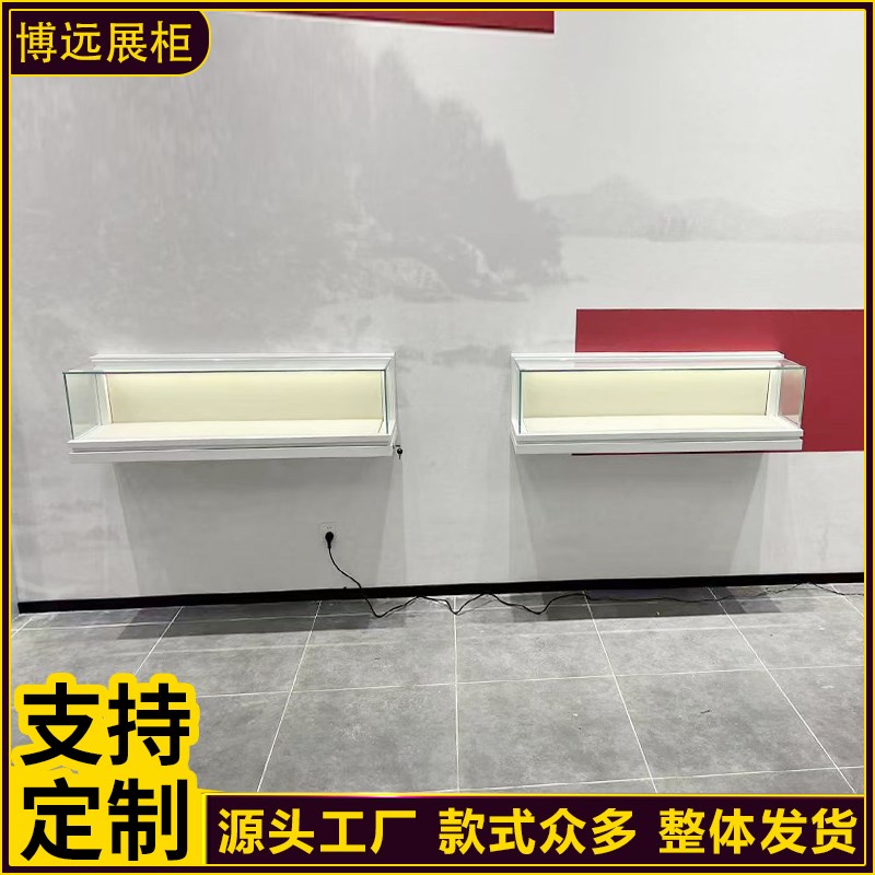博物馆玻璃展示柜古玩文物收藏挂墙柜上墙壁柜金属烤漆展示柜图片