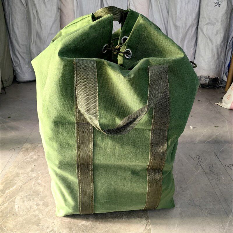 定制加厚帆布快递中转分拣袋开学复工行李袋水洗厂布草袋搬家收纳